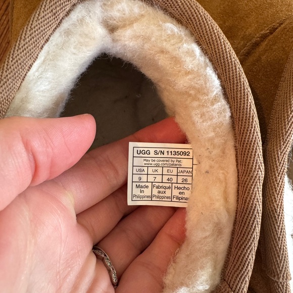 UGG Tan Suede Ankle Boots - Picture 4 of 6